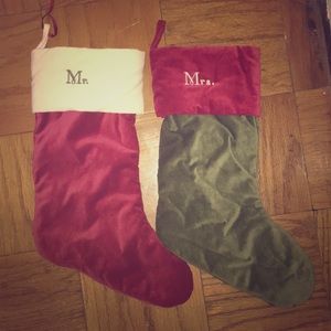 Pottery Barn Xmas stockings